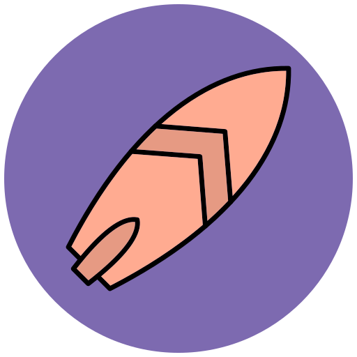 서핑보드 Generic color outline icon