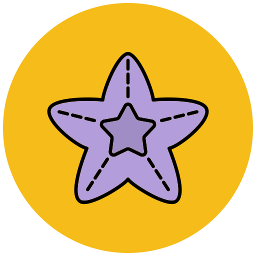 estrela do mar Generic color outline Ícone