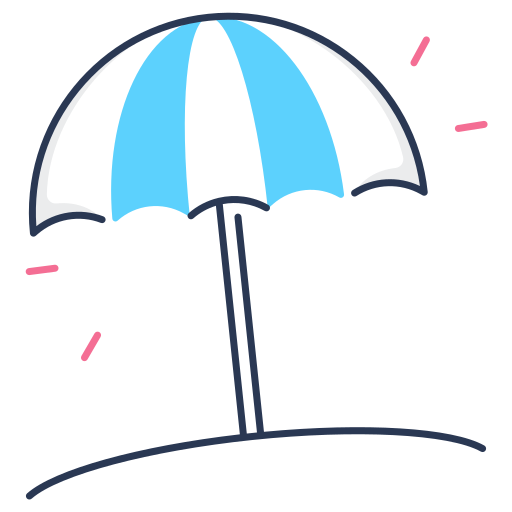 зонтик Generic color fill иконка