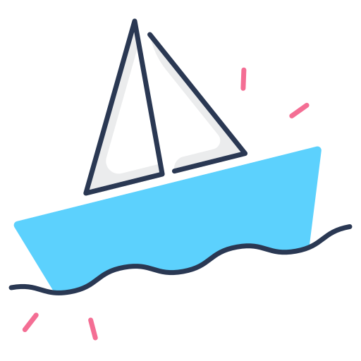 帆船 Generic color fill icon