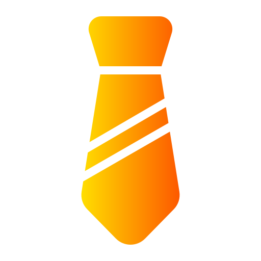 krawat Generic gradient fill ikona