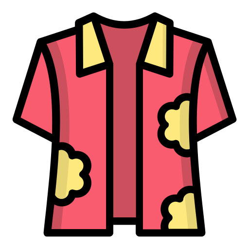 camicia Generic color lineal-color icona