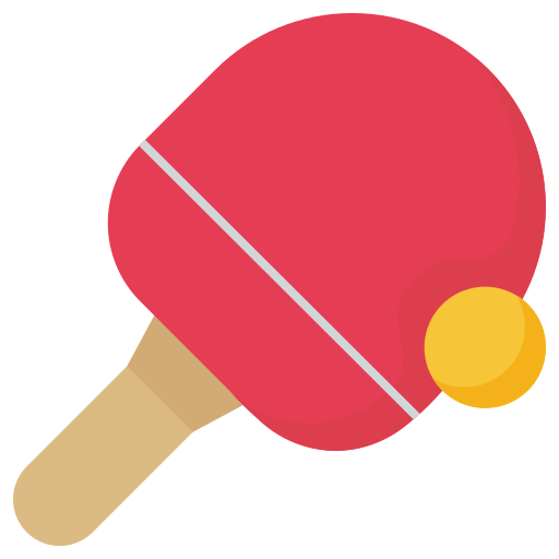 настольный теннис Generic color fill иконка