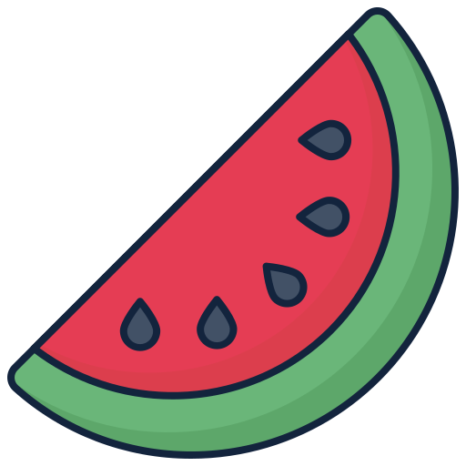 Water melon Generic color lineal-color icon