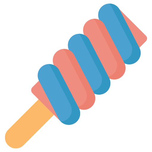 bastoncino di zucchero Generic color fill icona