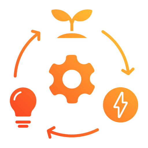 erneuerbare energie Generic gradient fill icon