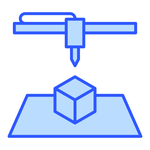 3d printing Generic color lineal-color icon