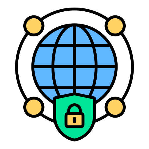 sicurezza internet Generic color lineal-color icona