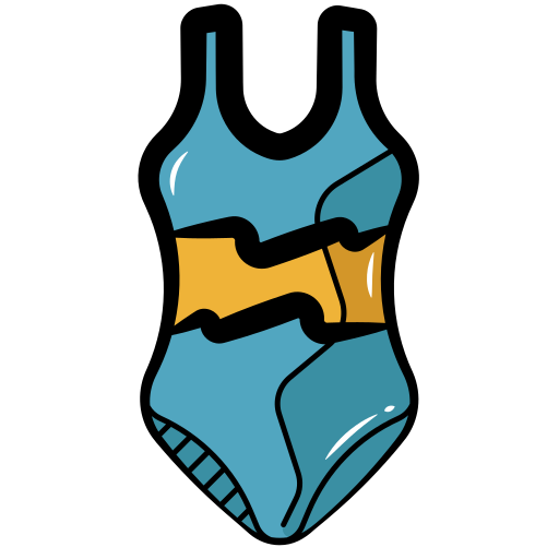 Swimsuit Generic color hand-drawn icon