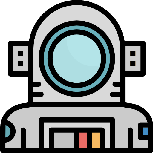 Astronaut photo3idea_studio Lineal Color icon