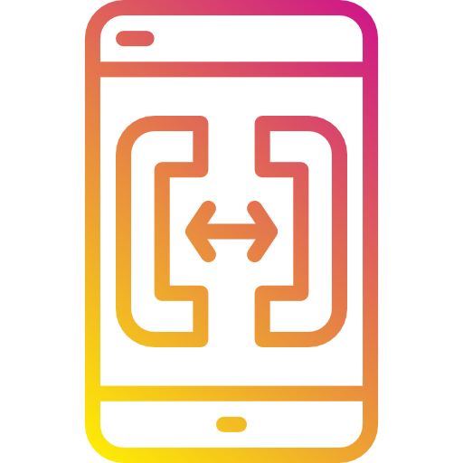 Smartphone Payungkead Gradient icon