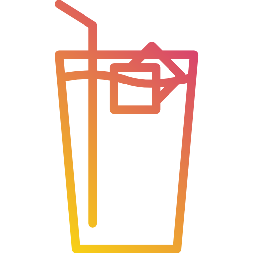 szklanka wody Payungkead Gradient ikona