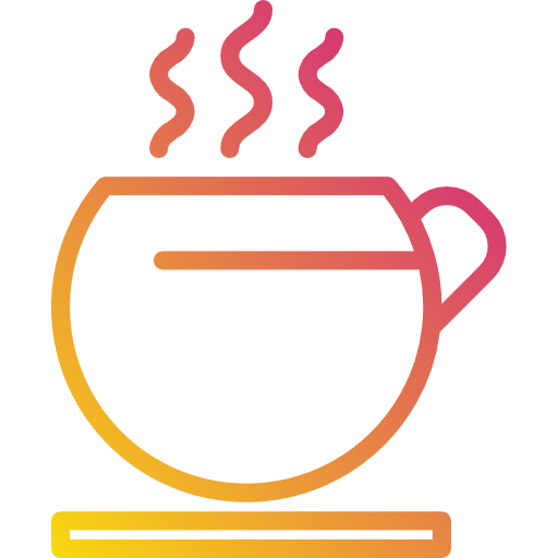 コーヒーカップ Payungkead Gradient icon