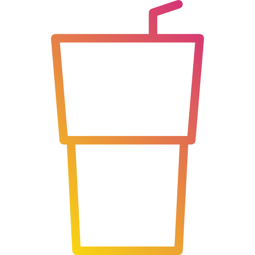 Coffee cup Payungkead Gradient icon