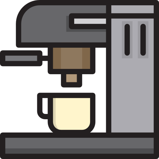 Coffee maker Payungkead Lineal Color icon