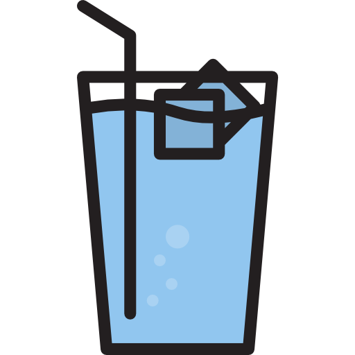 コップ1杯の水 Payungkead Lineal Color icon