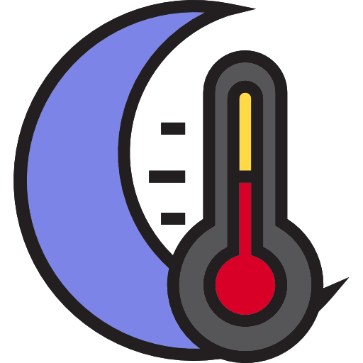 thermometer Payungkead Lineal Color icon