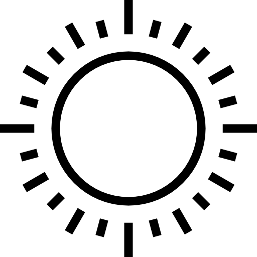 太陽 Payungkead Lineal icon