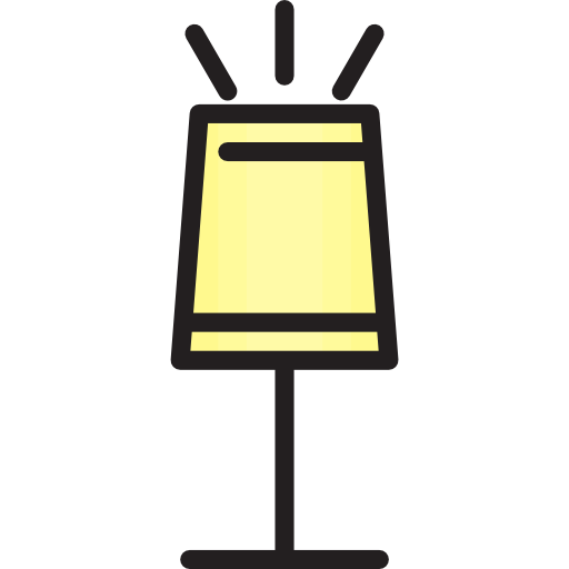 Lamp Payungkead Lineal Color icon