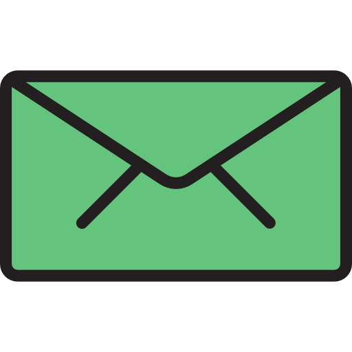 email Payungkead Lineal Color icon