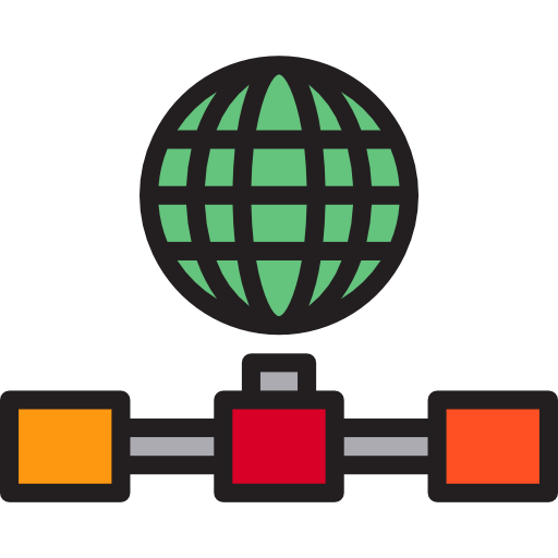 satelita Payungkead Lineal Color ikona