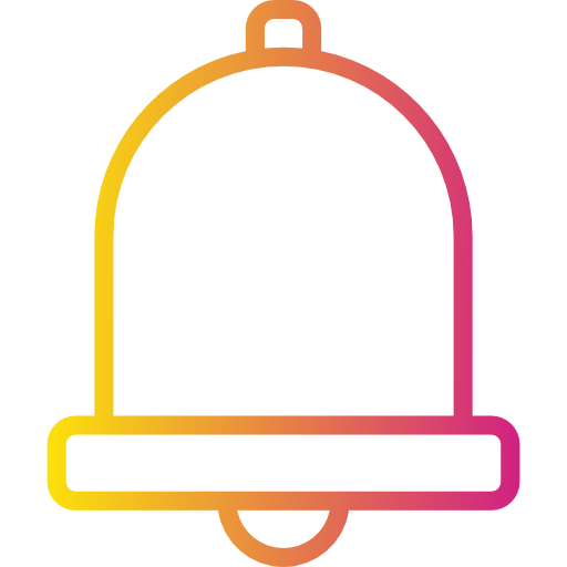 Bell Payungkead Gradient icon
