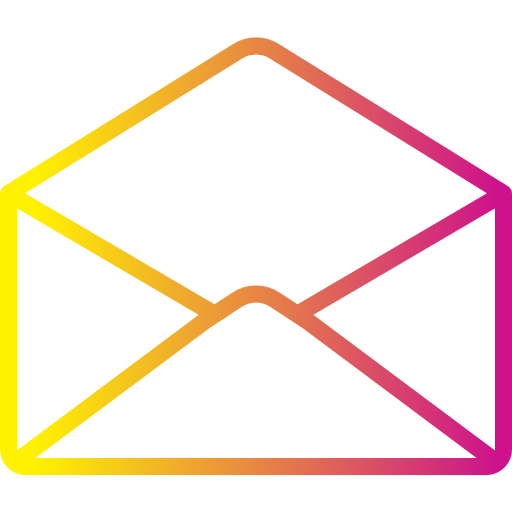 o email Payungkead Gradient Ícone