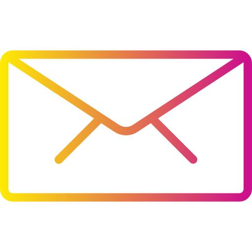 correo electrónico Payungkead Gradient icono