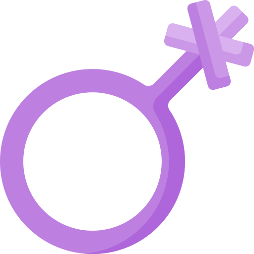genderqueer Special Flat ikona