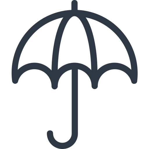 parasol Generic outline icoon