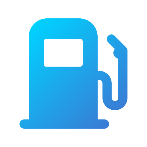 Fuel dispenser Generic gradient fill icon