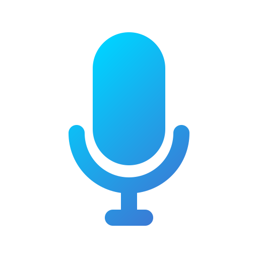 mikrofon Generic gradient fill icon