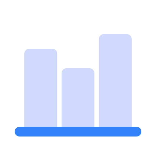 statistiche Generic color fill icona
