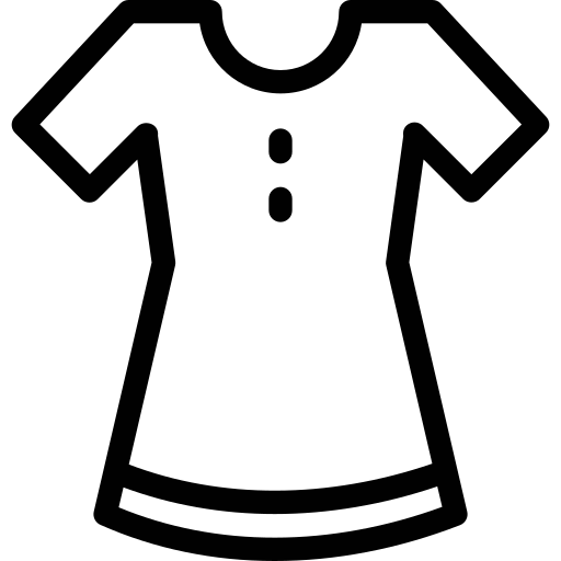 白い上のアイコン Generic outline icon