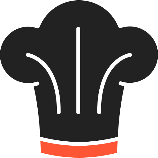 czapka szefa kuchni Generic color fill ikona