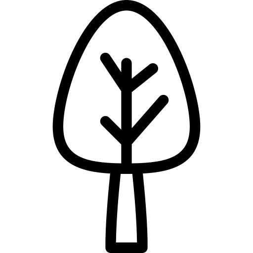 Значок дерева Generic outline иконка