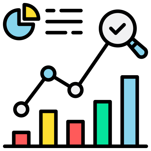 Statistical Generic color lineal-color icon
