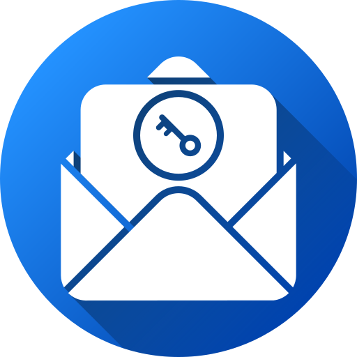 vertrauliche e-mail Generic color fill icon