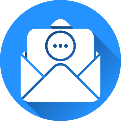 e-mail Generic gradient fill icona