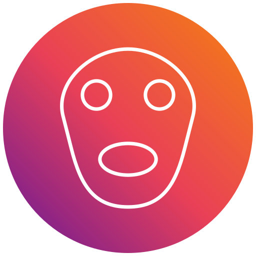 Mask Generic gradient fill icon