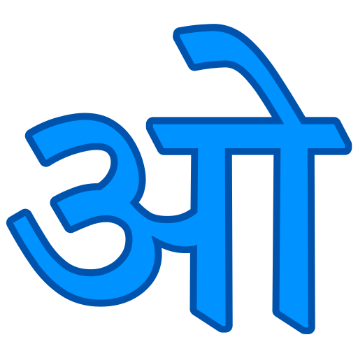 hindi Generic color lineal-color icon