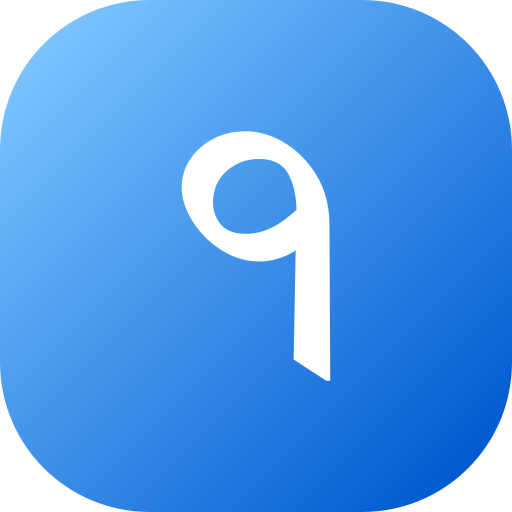 numero 1 Generic gradient fill icono