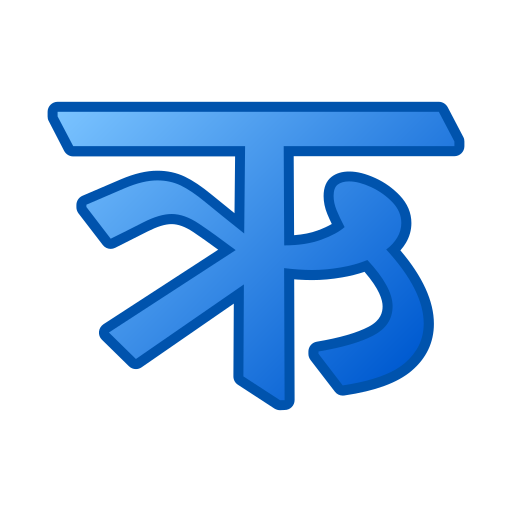 hindi Generic gradient lineal-color icon