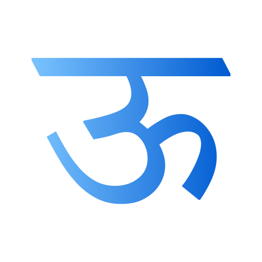 hindi Generic gradient fill icono