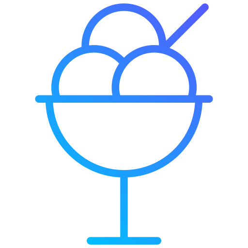 아이스크림 Generic gradient outline icon
