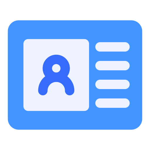 ausweis Generic color fill icon