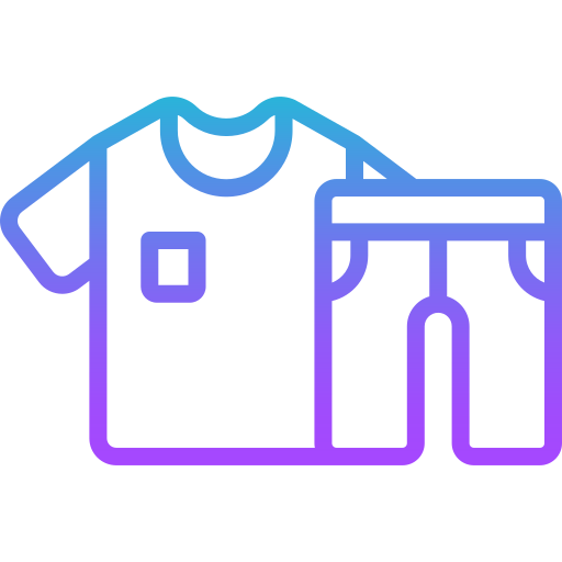 kleding Generic gradient outline icoon