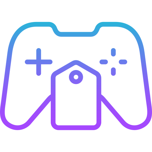 ゲーム Generic gradient outline icon