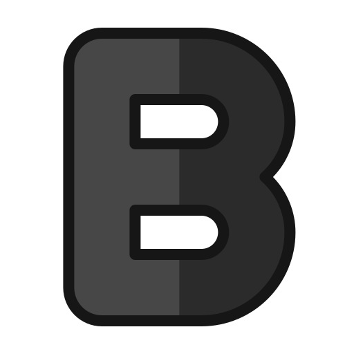 文字b Generic color lineal-color icon