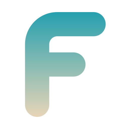 편지 f Generic gradient fill icon